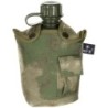 MFH US Feldflasche 1L Kunststoff BPA-frei mit Hülle HDT-camo Restposten