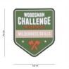 Klett Patch 3D PVC No.23009 Woodsman Challenge 7,9 x 6,8