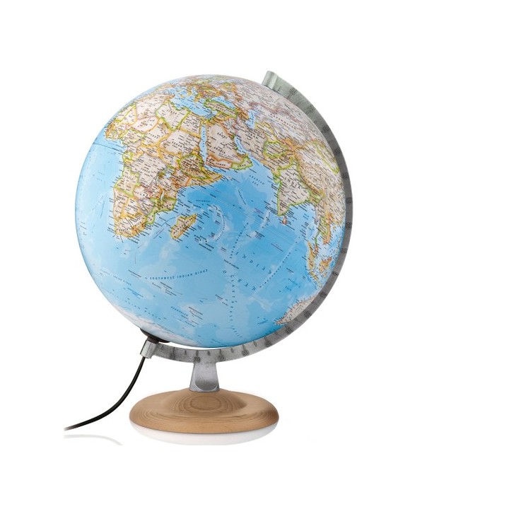 Tischglobus National Geographic »Silver Classic«.
