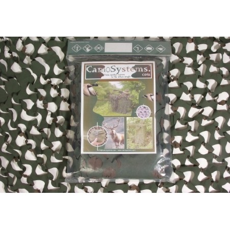 2,4 x 6 m Tarnnetz Basic Light woodland 14,40m²  3,33 €/m²