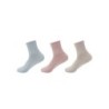 3er Pack Damen Socken Baumwolle » 3 Paar Premium Kurzsocken » Kurzschaft MED + DIA » Venenfreundlich ohne Gummibund - A / 35-