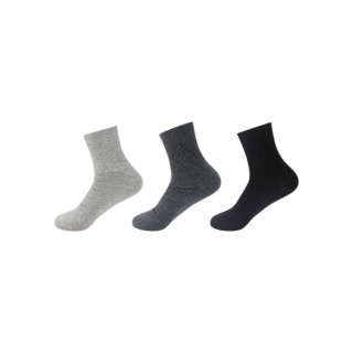 3er Pack Damen Socken Baumwolle » 3 Paar Premium Kurzsocken » Kurzschaft MED + DIA » Venenfreundlich ohne Gummibund - D / 39-
