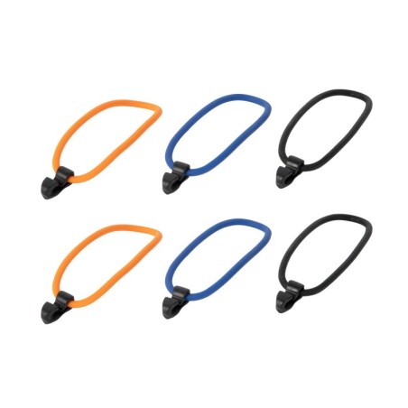 6 Stück Tatonka Silicone Befestigungs-Ringe Round 5cm - 1,50€/Stück