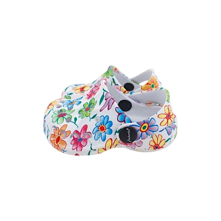 Baby Clogs mit Blumenmuster » günstige Kinderschuhe » Kinder Badeschlappen » Schuhe für Babys & Kleinkinder » Badelatschen mi