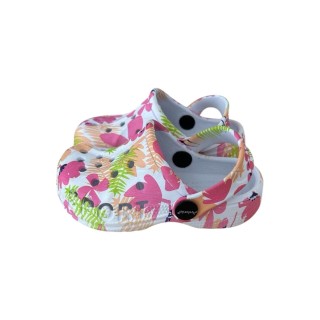 Baby Clogs mit Blumenmuster » günstige Kinderschuhe » Kinder Badeschlappen » Schuhe für Babys & Kleinkinder » Badelatschen mi