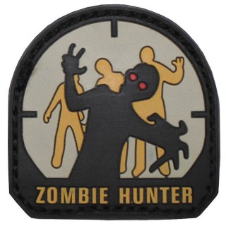 Klett Patch 3D Zombie Hunter mehrfarbig