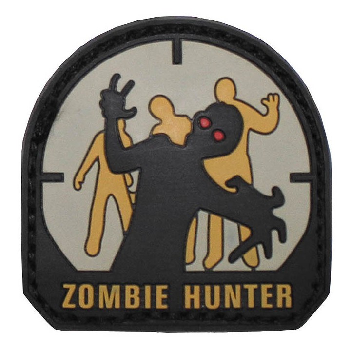 Klett Patch 3D Zombie Hunter mehrfarbig