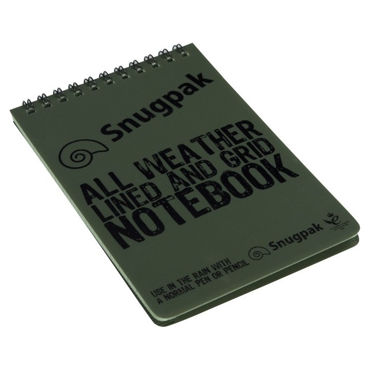 Snugpak Meldeblock 10 x 15 wasserfest oliv klein