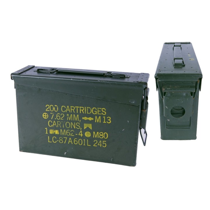 2 Stück US Munitionskiste klein gebraucht 27,5 x10 x18cm - 11,45 €/Stück