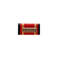 Bundeswehr Ordensspange ISAF bronze