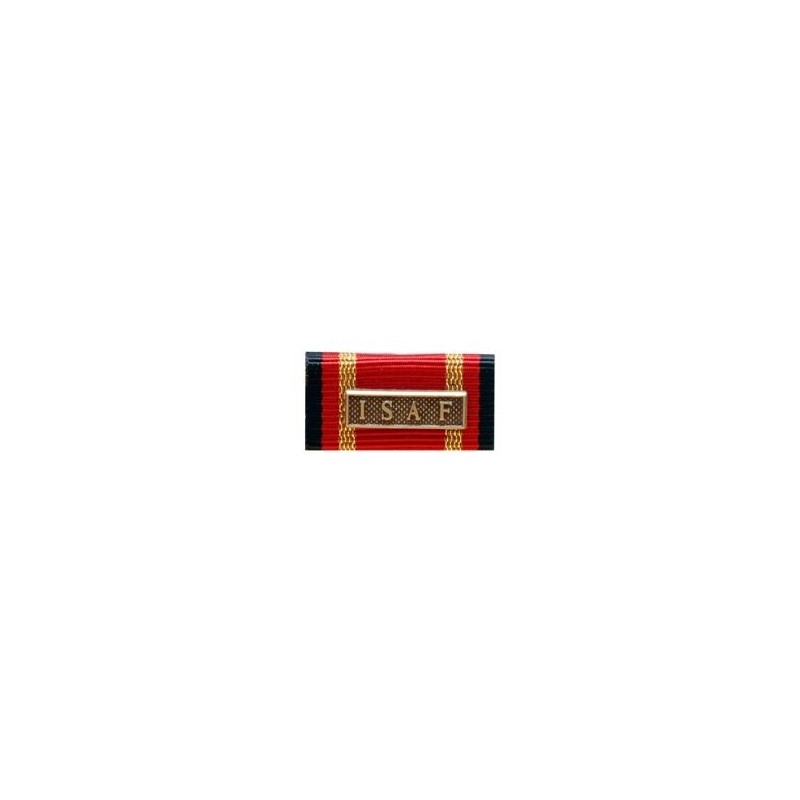 Bundeswehr Ordensspange ISAF bronze