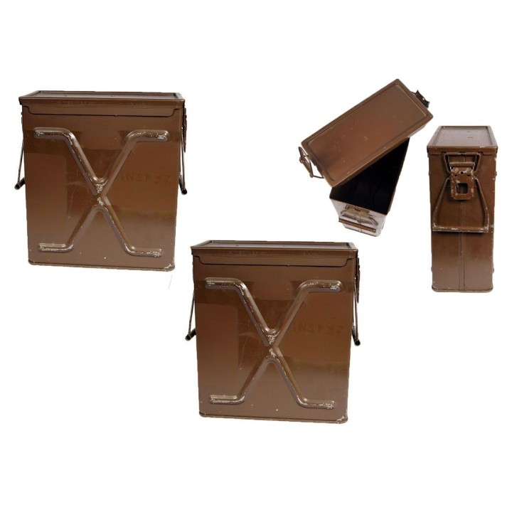2 St. Britische Munitionskiste braun HIGH gebraucht 34 x 15,5 x 35cm 12,48€/Stü
