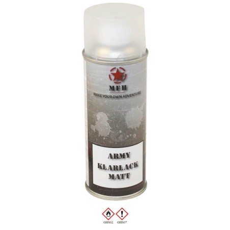 Army Klarlack matt 400ml - 19,88 €/L