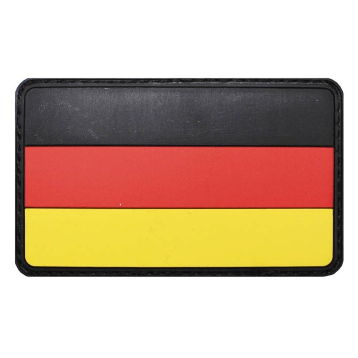 Klett Patch 3D Deutschland schwarz/rot/gold