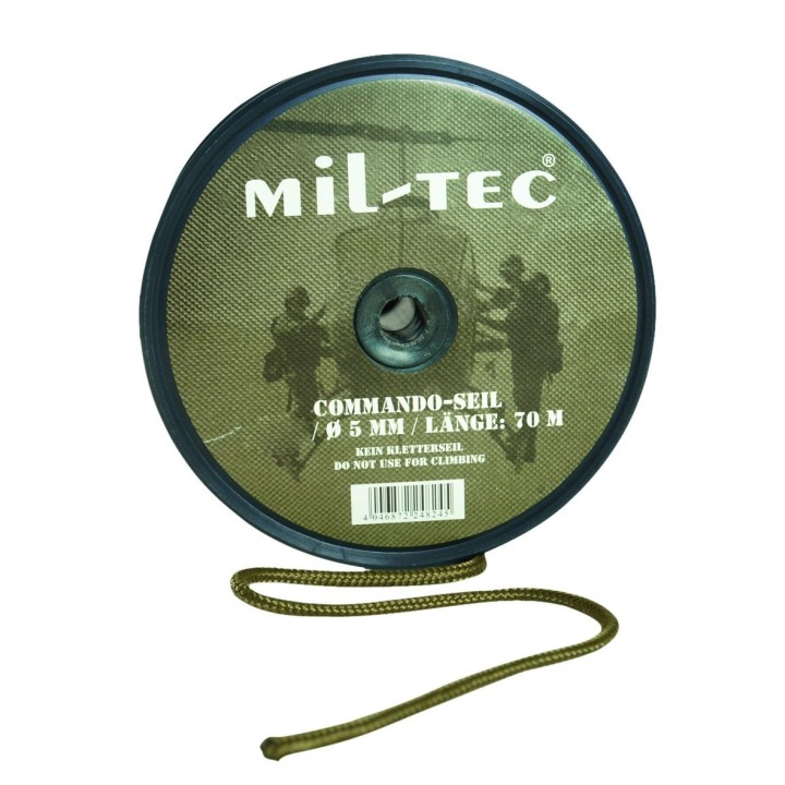 Kommando-Seil 7mm 50m coyote - 0,36 €/m