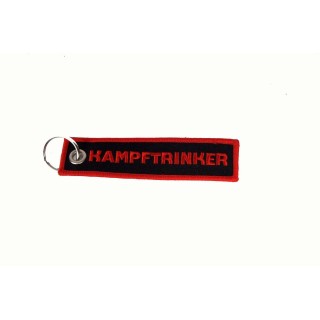 Schlüsselanhänger Kampftrinker rot/schwarz
