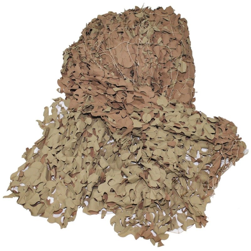 3 x 5 m Britisches Tarnnetz DPM gebraucht 15m² - 4,14 €/m²)
