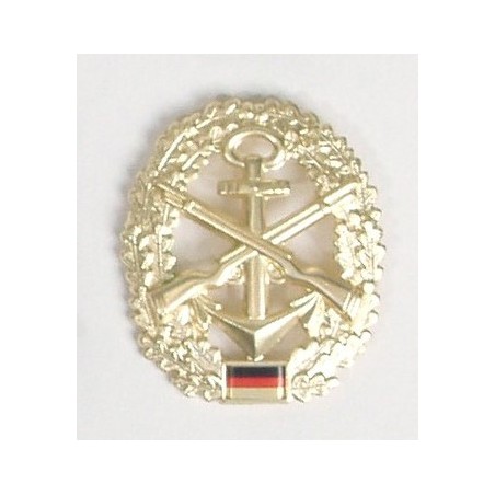 Bundeswehr Barettabzeichen Metall Marinesicherung