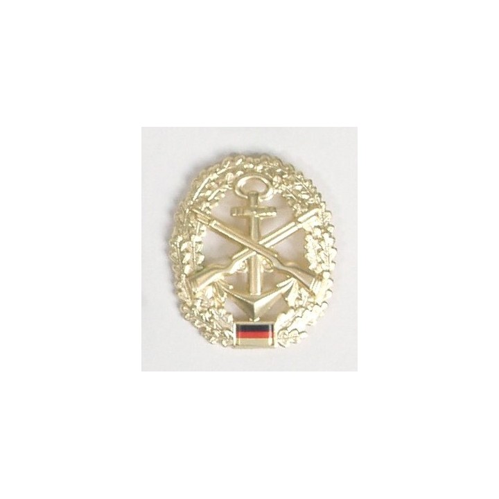 Bundeswehr Barettabzeichen Metall Marinesicherung