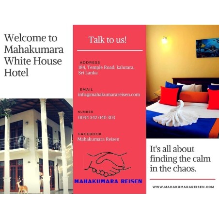 Frankfurt - Kalutara - Mahakumara White House Hotel