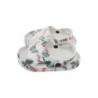 Kinder Badelatschen mit Blumenmuster » günstige Kinderschuhe 'Clou Shoes' » Badeschlappen, Schuhe & Slipper » offene Sandalen