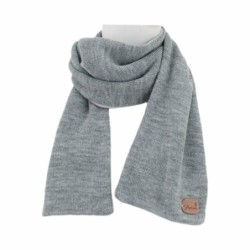 Kinder Winterschal » Kinderschal 120 x 15 cm » Fun Winter Schal - Grau