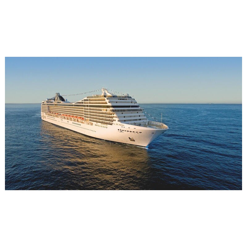 Kreuzfahrten Ärmelkanal: Kreuzfahrt mit MSC Poesia ab/an Hamburg