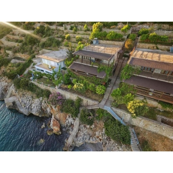 Memmingen - Borsh - Seaside Duplex Stone Villa