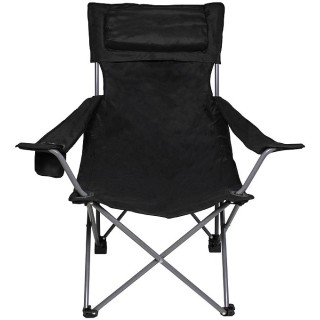 MFH Camping Klappstuhl Deluxe schwarz
