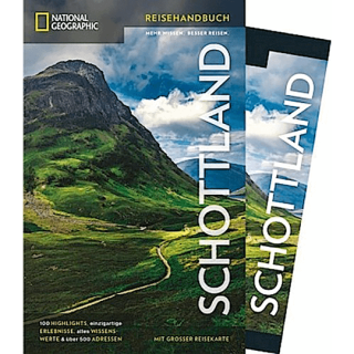 NATIONAL GEOGRAPHIC Reisehandbuch Schottland mit Maxi-Faltkarte.