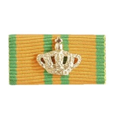 Ordensspange Hollandmarsch m. Krone gold