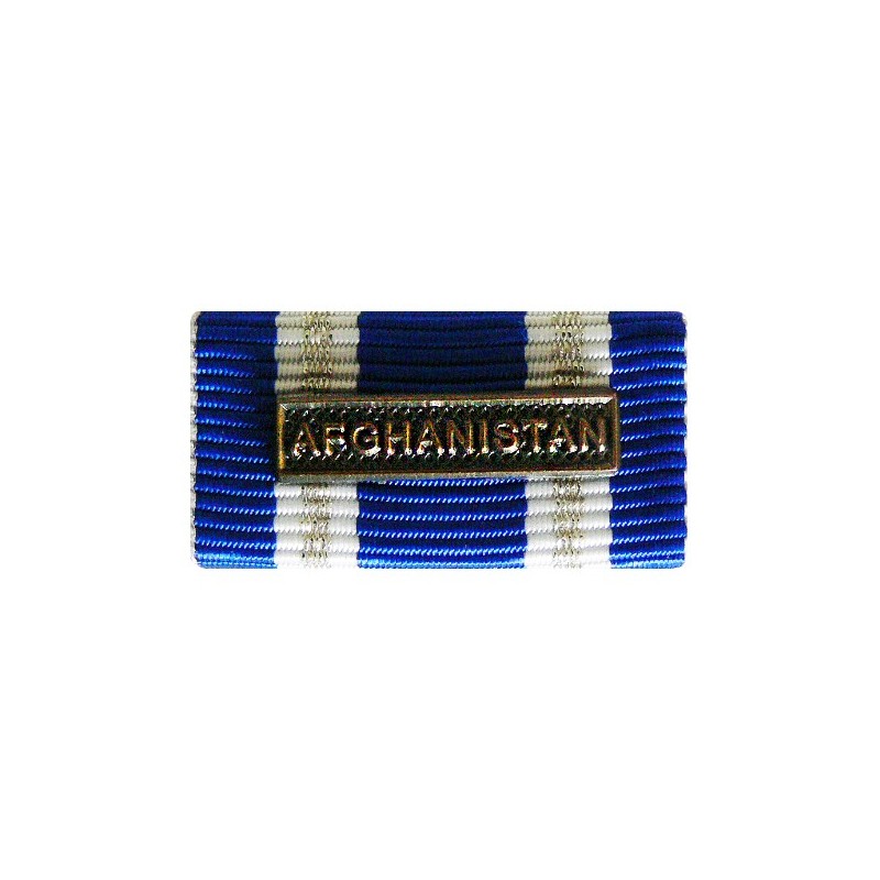 Ordensspange NATO Einsatzmedaille AFGHANISTAN