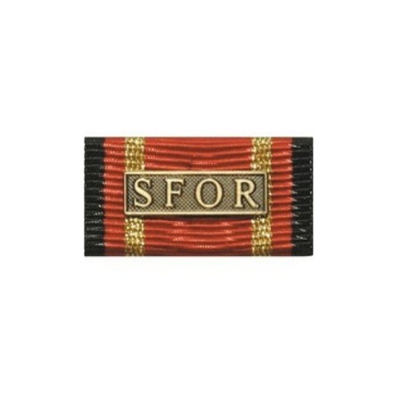Ordensspange SFOR bronze