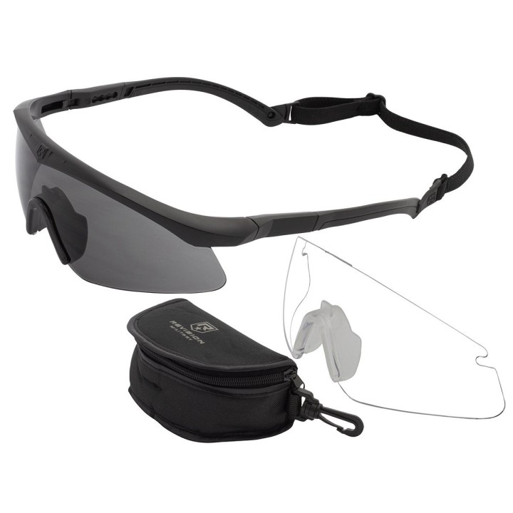 Revision Tact. Brille Sawfly Legacy Essential Kit klar und smoke