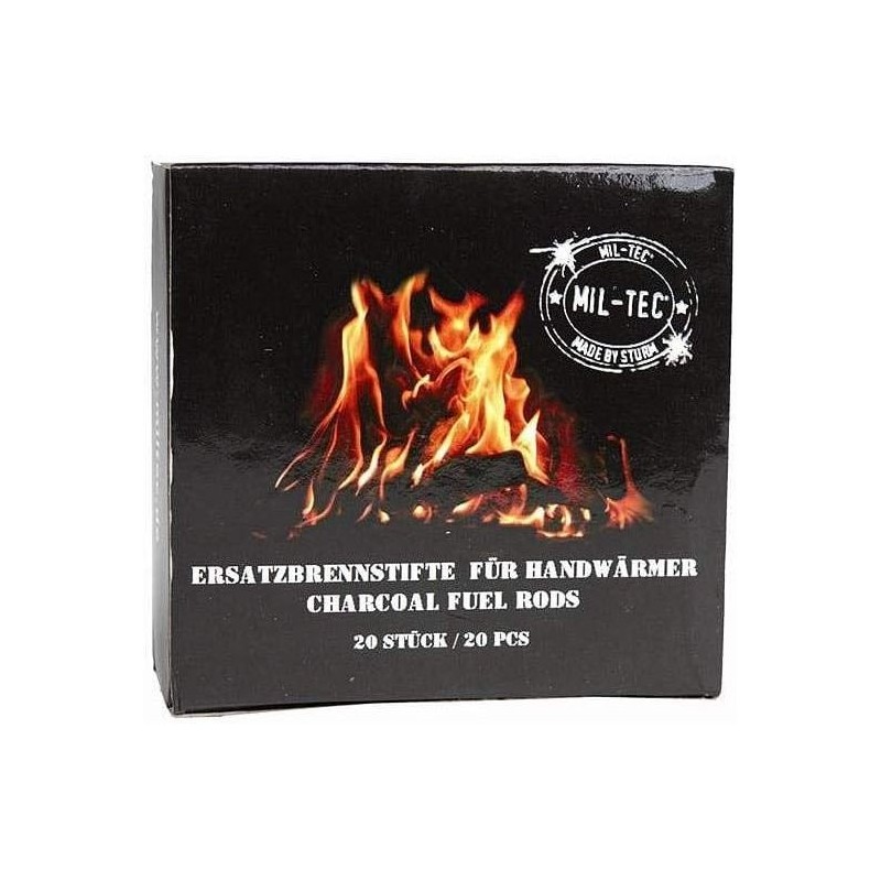 20 Stück Mil-Tec Handwärmer-Ersatzbrennstifte - 0,15 €/Stück