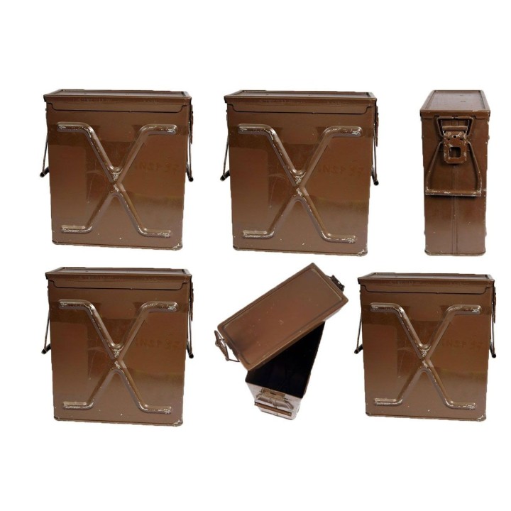 4 St. Britische Munitionskiste braun HIGH gebraucht 34 x 15,5 x 35cm 9,99€/Stü