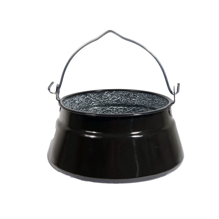 8L Suppenkessel Gulaschkessel Fischsuppenkessel Topf konisch emailliert