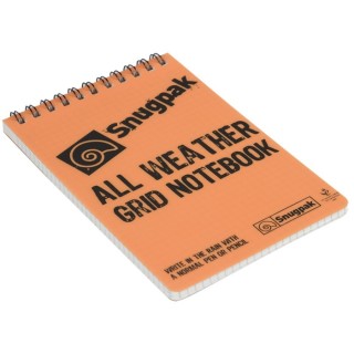 Snugpak Meldeblock 10 x 15 wasserfest orange klein