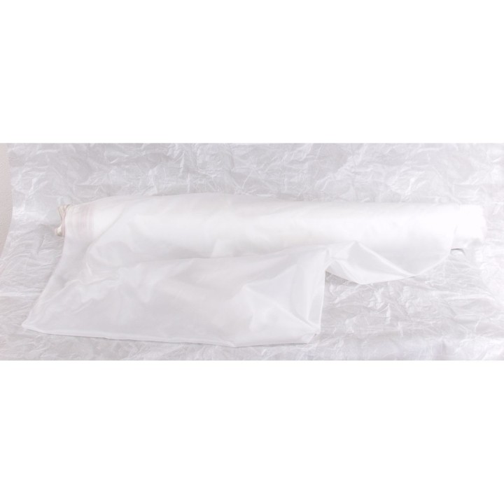 10m Original Fallschirmseide Meterware 90cm weiß 1. Wahl gebr. 5,30€/m