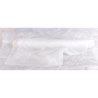 5m Original Fallschirmseide Meterware 90cm weiß 5,38€/m