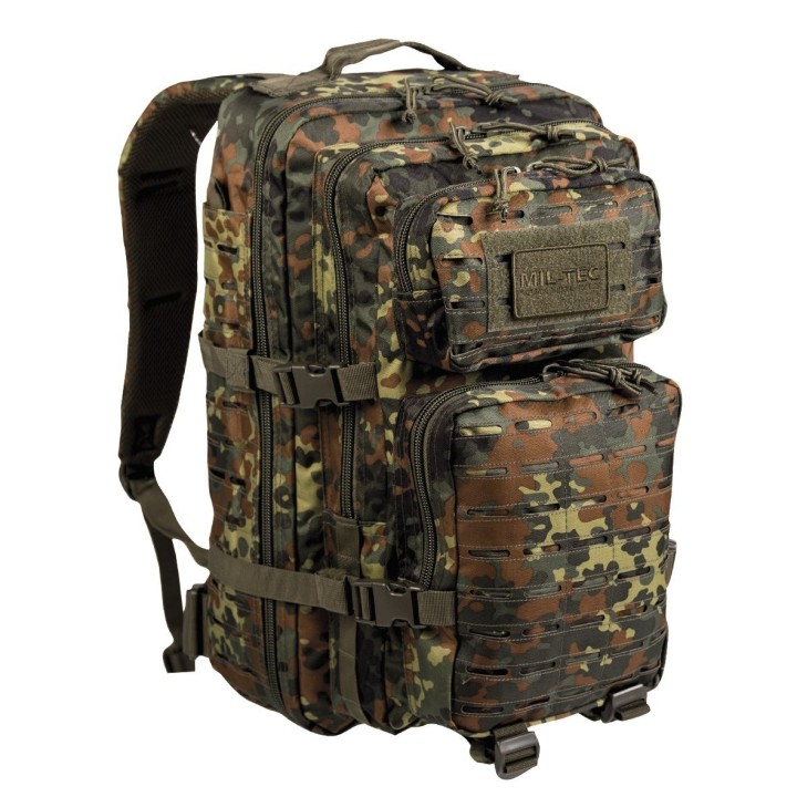 Rucksack Assault Pack Laser Cut 36L flecktarn