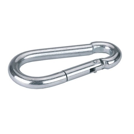6 Stück Karabinerhaken verzinkt 40 mm 1,00€/Stück