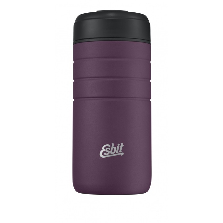 Esbit Thermobecher Majoris mit Klickverschluss aubergine 450 ml
