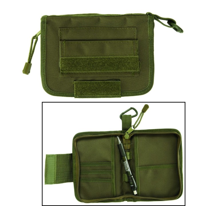 Meldeblock Organizer Case oliv