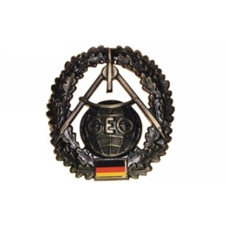 BW Barettabzeichen Metall Topographietruppe