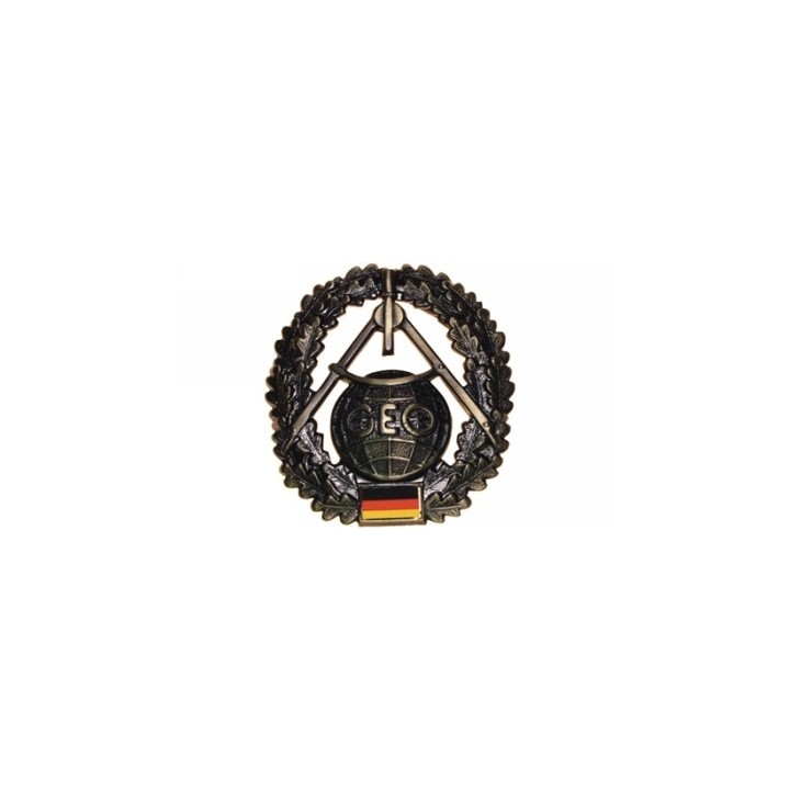 BW Barettabzeichen Metall Topographietruppe