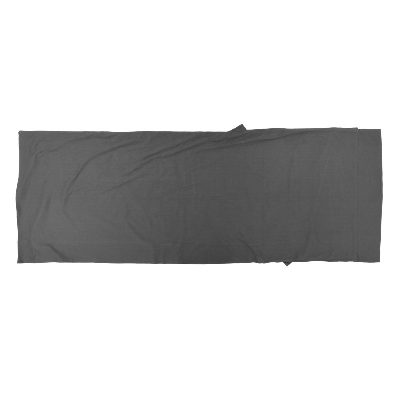 Origin Outdoors Schlafsack Inlett Baumwolle Deckenform anthrazit 220 x 81