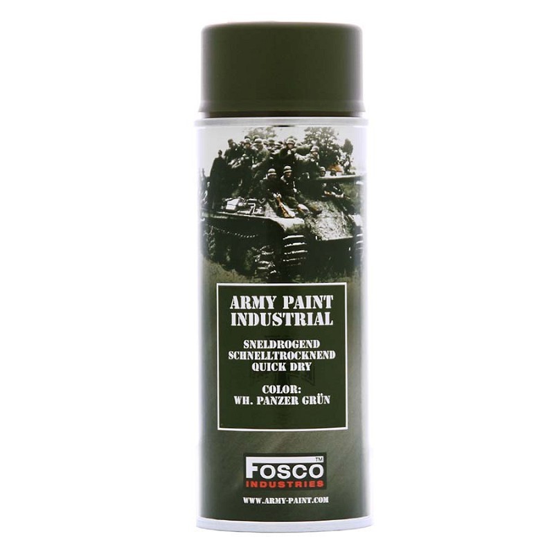 NATO-Lack Spraydose 400ml Panzer grün - 19,88 €/L