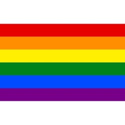 Flagge Regenbogen 90 x 150 cm