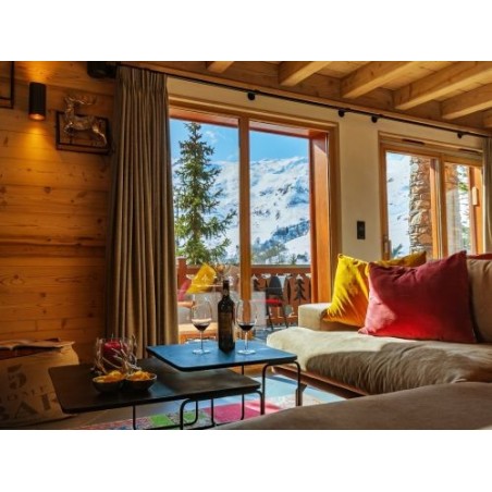 Ferienhaus Le Hameau des Marmottes mit Familienzimmer und Sauna - 12-14 Personen